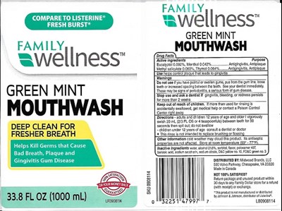 Green Mint Mouthwash (Green Mint Mouthwash)